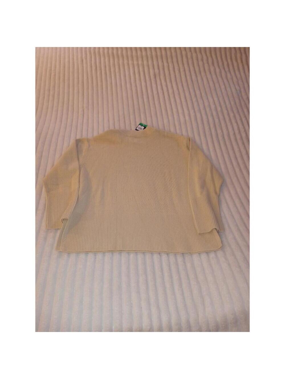 Gap Crew Neck Taupe Sweater Women's Size XL Long Sleeves New with Tags - Picture 5 of 6